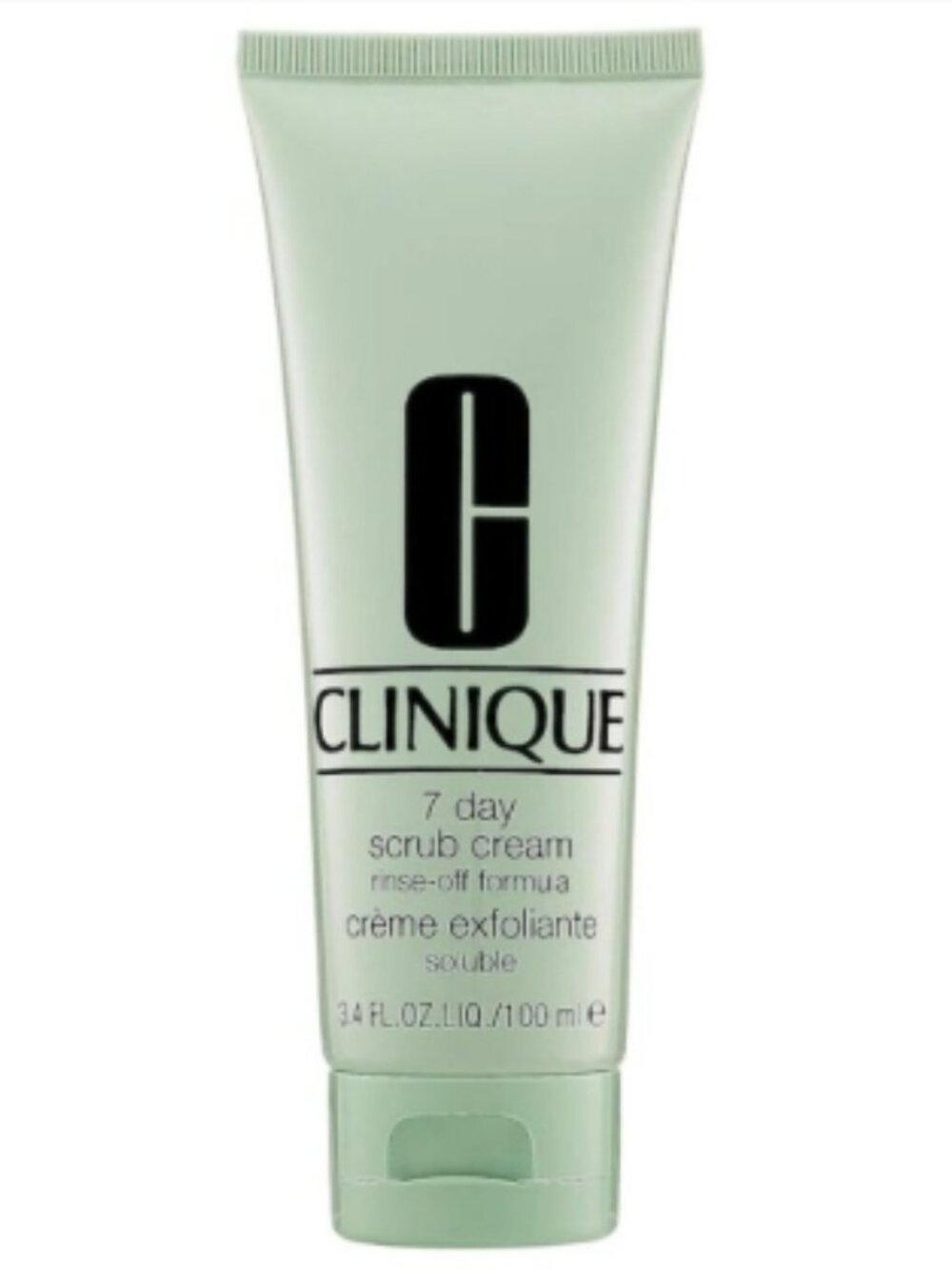Clinique 7 Day Scrub Cream Rinse-Off Formula Exfoliator 3.4 fl oz